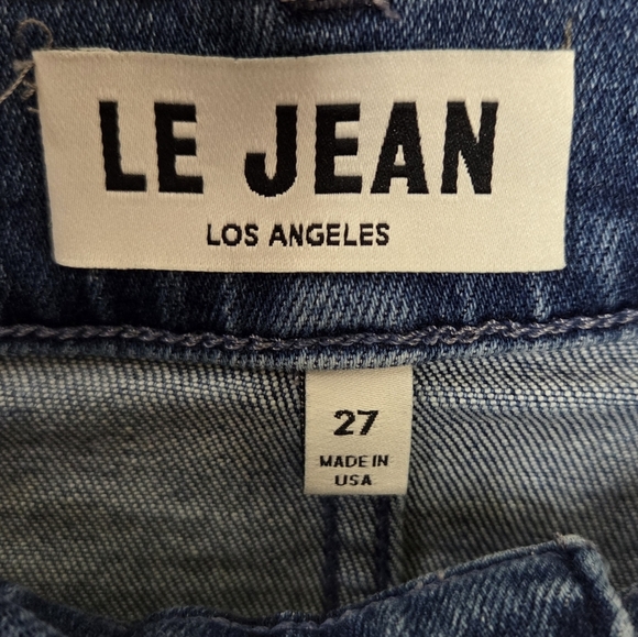 Le Jean | Rosie Wide Leg High Rise Crop Culotte Jeans Size 27 - Picture 6 of 9